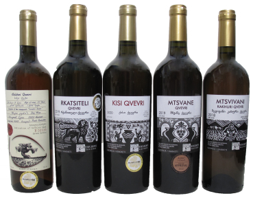 Trial package - 5 Orange-Qvevri-Wine
