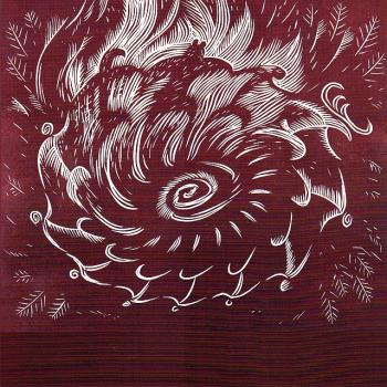 Postcard   "Shamantrails: feast in Taiga"