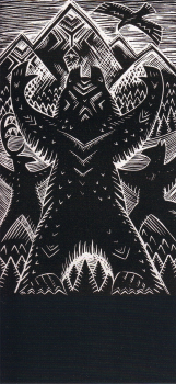 Postcard "Shamantrails: master of the Taiga"