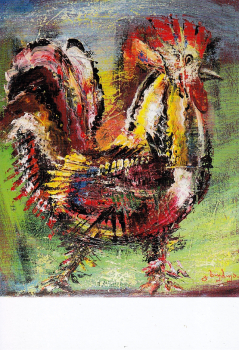 Postcard "Cock"