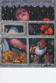 Postcard "The four seasons"
