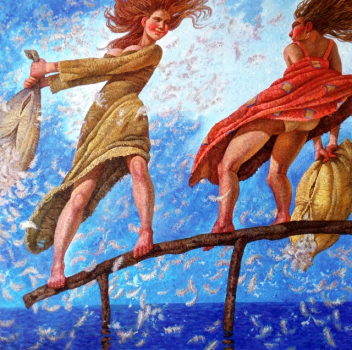 Postcard  "Joy of life"