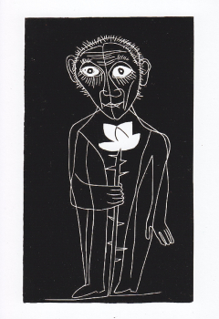 Postcard "Self - Portrait"