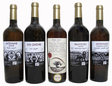 Trial package - 5 Orange-Qvevri-Wine