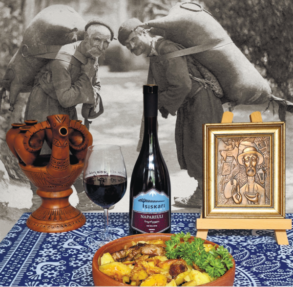 Cookbook "BANQUET OF THE GODS. Georgian art of living and culinary pleasures"