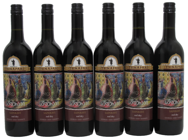 Trial package 6 Saperavi  (Bottle with screw cap)