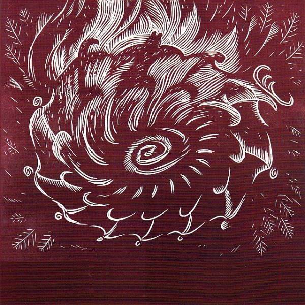 Postcard   "Shamantrails: feast in Taiga"