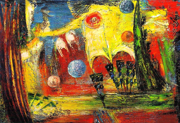 Postcard  "Abstraction"