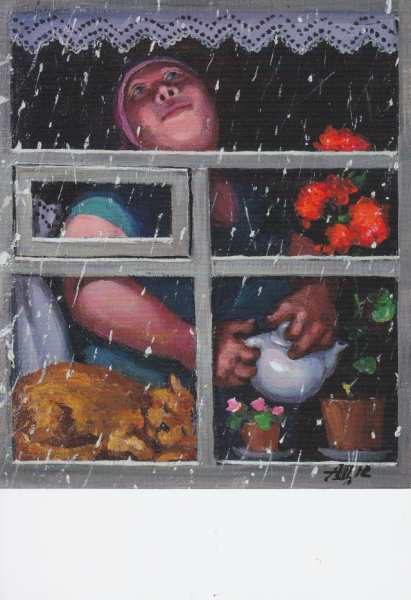 Postcard "The four seasons"